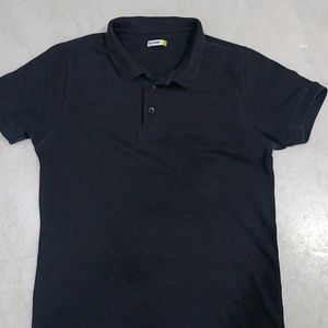 Black Plain T Shirt