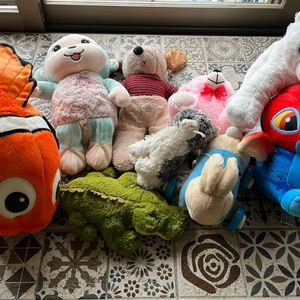 Combo of 9 Stuff Toys