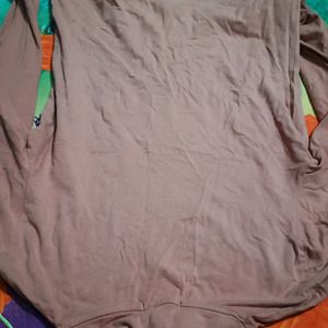 Turtle Neck Full Sleeve T Shirt