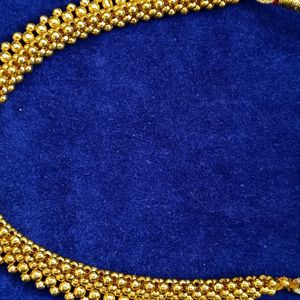 Gold Moti Necklace