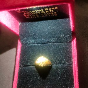 Pure Gold Ring 916 Hallmark