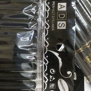 Ads Black Kajal Pack Of 12 Brand New Seal