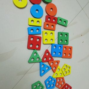 KIDS SHAPES WOODEN TOY