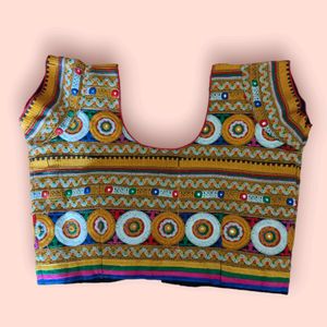 Padded Multi Color Blouse