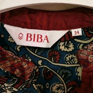 Biba Kalamkari Kurta For Girls