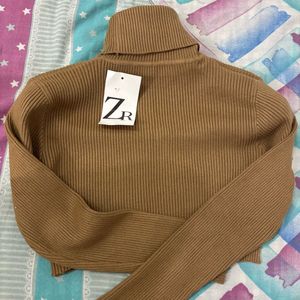 Woolen Crop Top