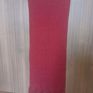 #pricedrop Premium Quality Woollen Maroon Stole