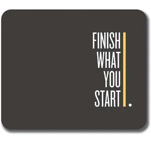 Non-Slip,Motivational Quote Mouse Pad