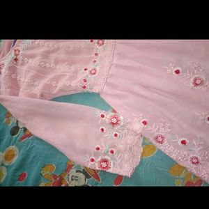 Soft Fabric Chikon Kari Top