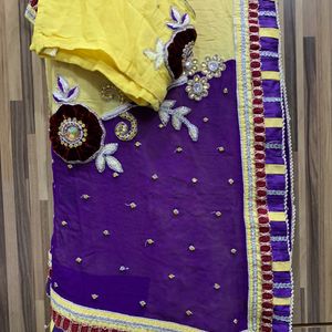 3 WEDDING EXCLUSIVE Heavy Sarees Combo