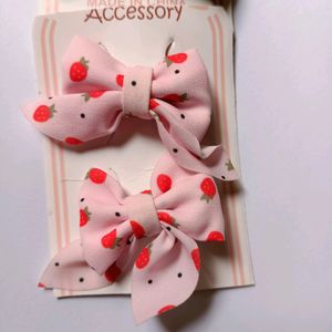 Bow Hairclips Combo