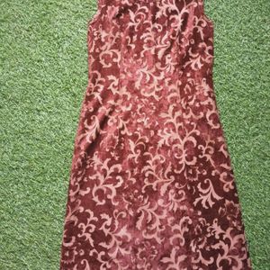 Korean Velvet Dress