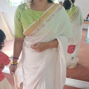 Tant Kerala Saree