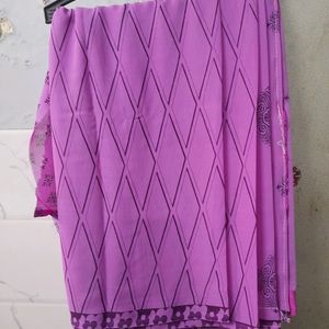 brand new saree with running blouse