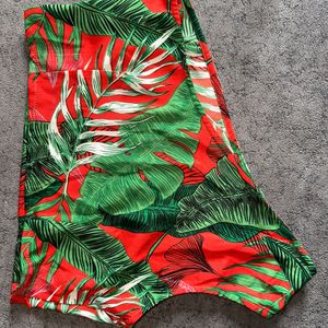 Tropical Skirt Top Set