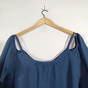 Greyish Blue Tops (Women's)