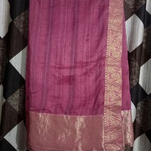 Pink Saree