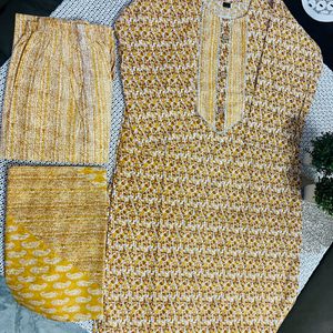 Cotton Kurta Set Of 3