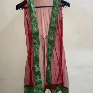 Anarkali Dress With Jacket