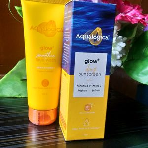 Combo Of Aqualogica Glow Sunscreen & Facewash