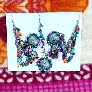 IT IS A NEW TIKKA EARRING SET.....