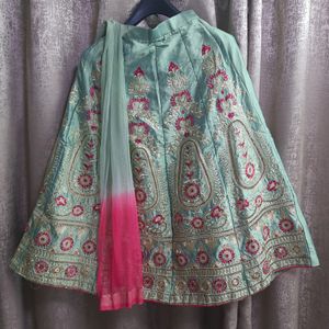 Pink Lehenga Choli for kids