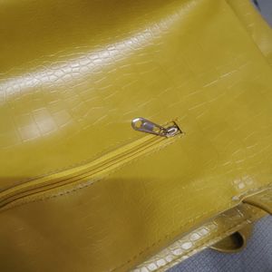 Yellow Tote Bag