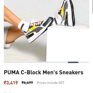 PUMA C BLOCK SHOES