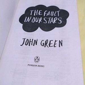 The Fault In Our Stars - Book