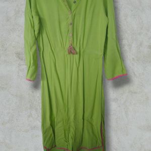 Women's Green Kurti