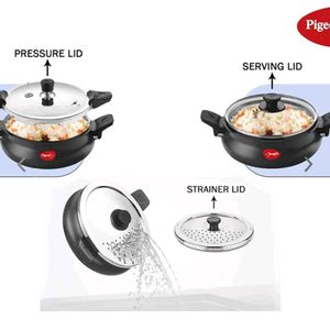 3 Liter Combo  Pigeon Handi Cooker