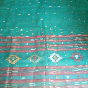 Brand new light weight thread work fancy saree