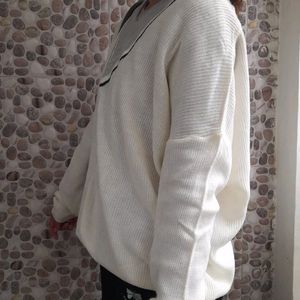 V Neck Korean Sweater