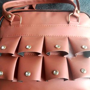 Brown Handbag 'Bold And Beautiful Easy To Cary Out