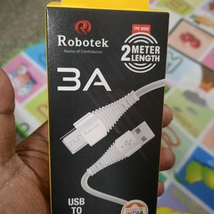 ROBOTEK 2 METER CABLE FAST CHARGING