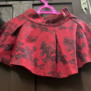 Kids Skirt& Top Set