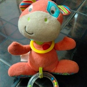 WINFUN Giraffe Rattle Soft Toy