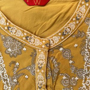 W Embroidered Kurta