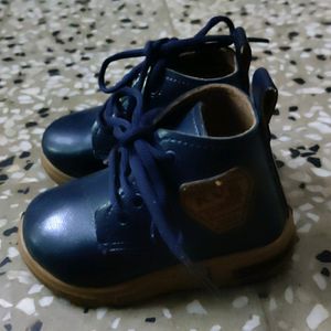 Navy Blue Color Boots