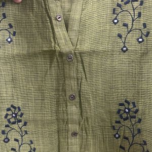 Floral Print Kurta