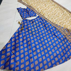 Beautiful Stitched Lehnga With Heavy Dupptta😍