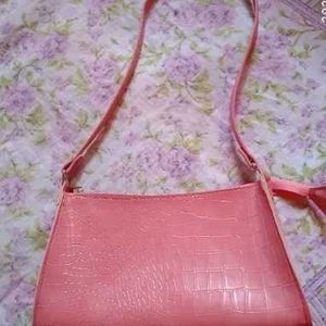 Pink Korean Shoulder Bag