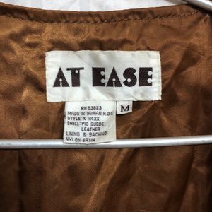 At Ease Leather Waistcoat