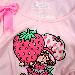 Pinterest Coquette Strawberry Shortcake Tank Top