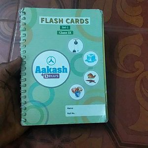 Aakash Flash Cards Class 9