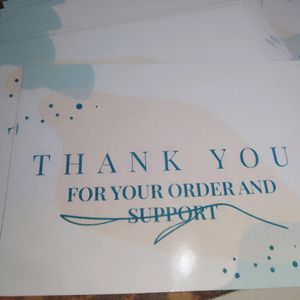 10 piece Of Thank You Card