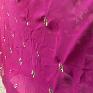 Beautiful Pink Saree