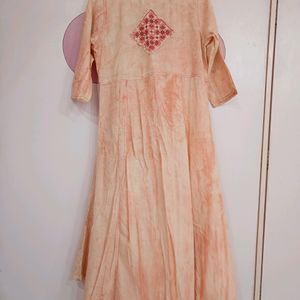 Long Pink Kurti