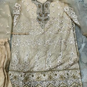 Semi Stitched Dress Material