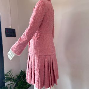 Pink Tweed Dress FIXED PRICE